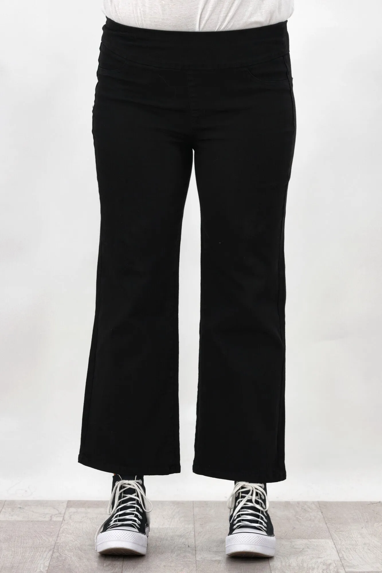 Betty Basics Nicola Bootleg Jean Dark Black
