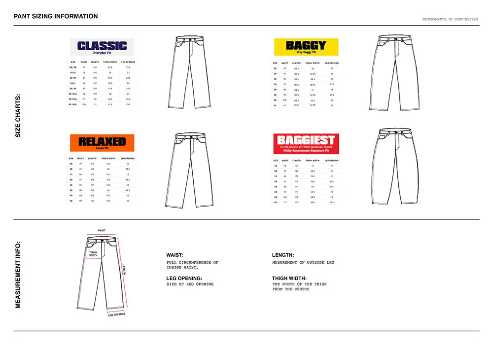 Butter Goods Work Double Knee Pants Charcoal