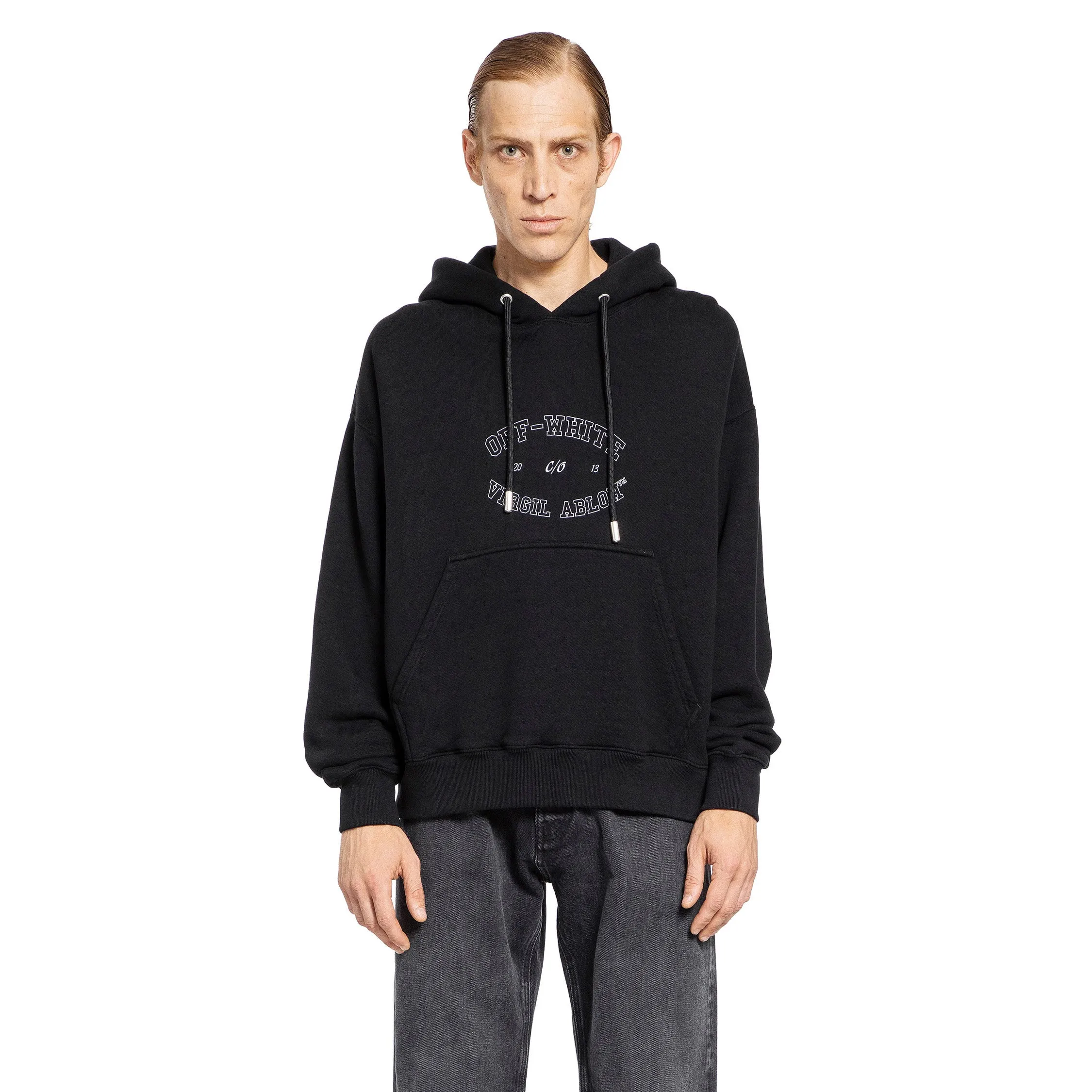 OFF-WHITE MAN BLACK SWEATSHIRTS